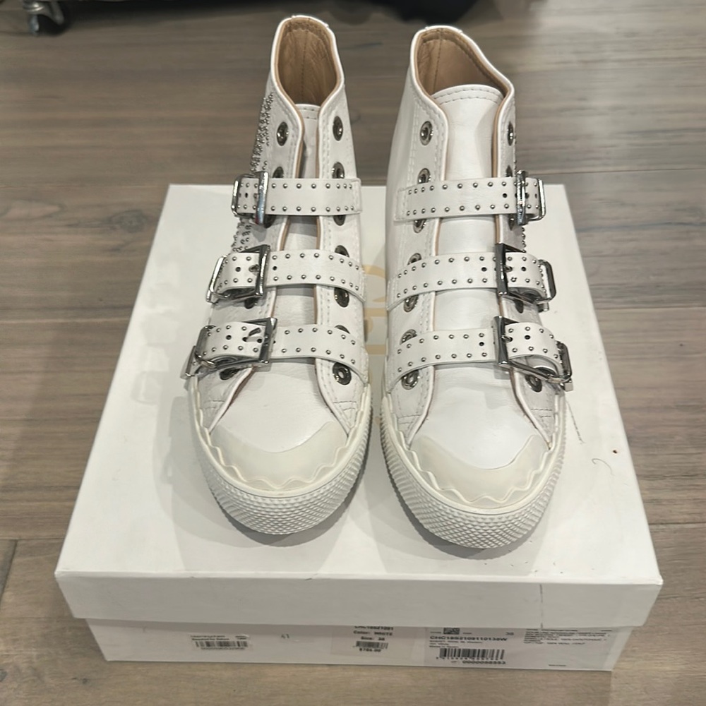 Brand new authentic studded sneakers
